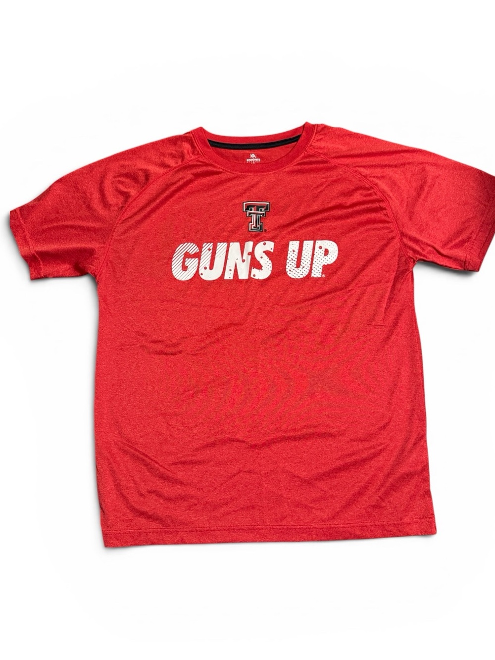 TEXAS TECH Guns UP men’s workout tshirt